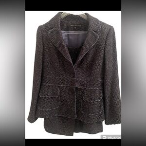 NWT - Albert Nipon two piece skirt suit 8 petite